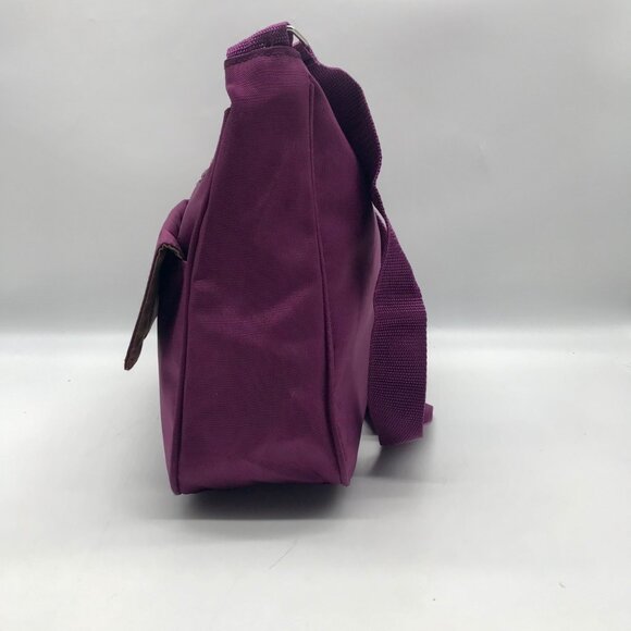 Organizzi Purple Nylon Multipocket Crossbody Bag  & Wallet - Picture 4 of 11